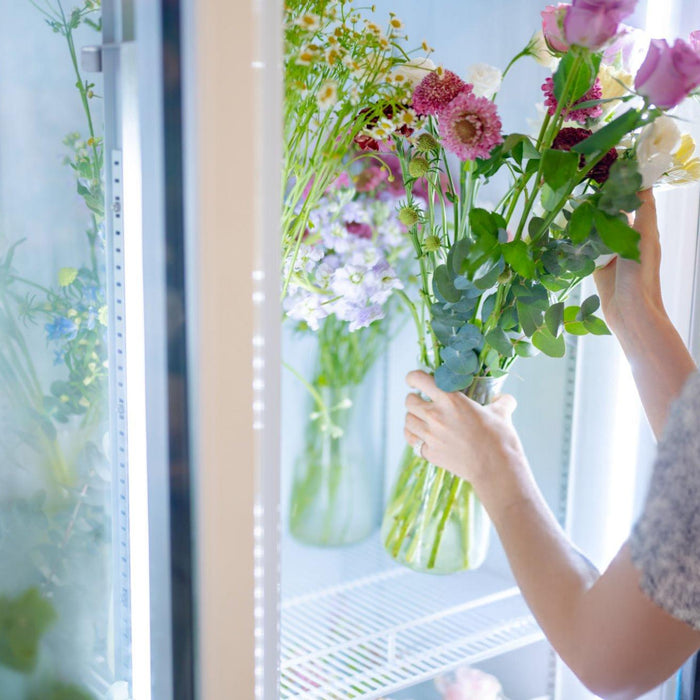flower fridge