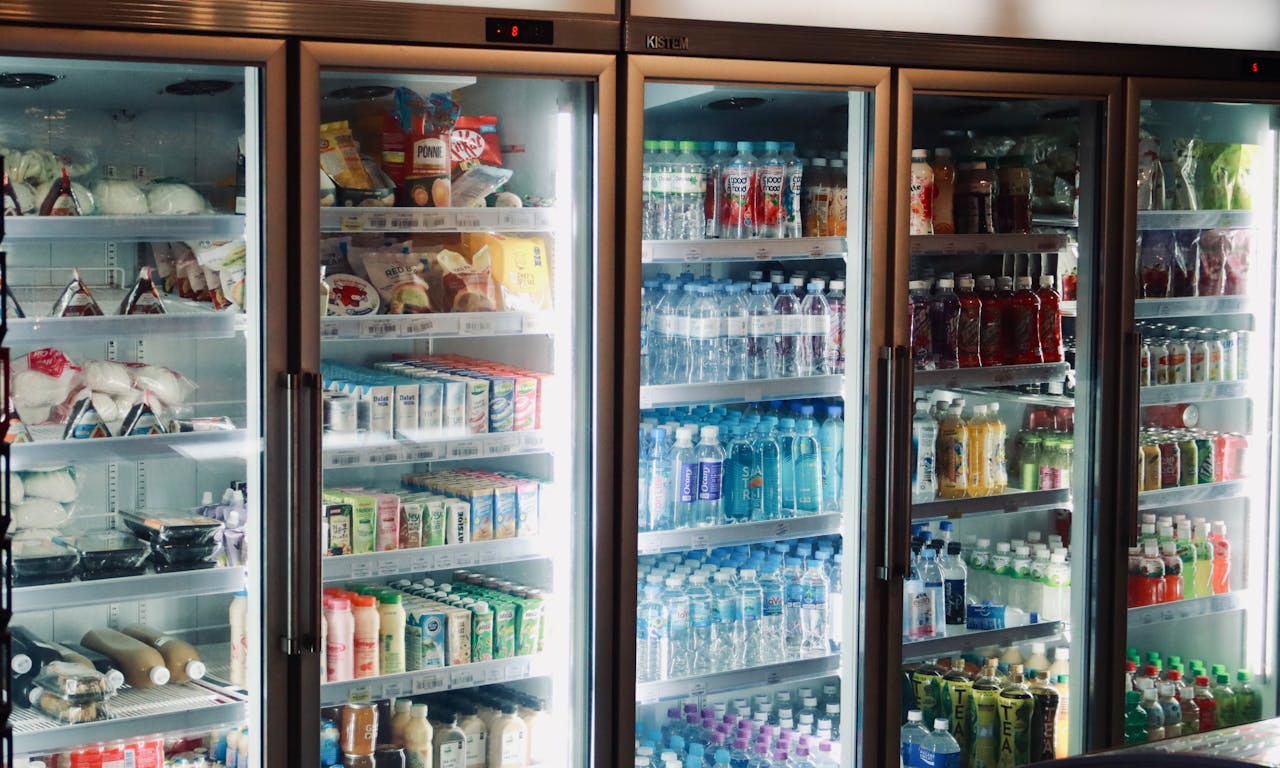 commercial fridges