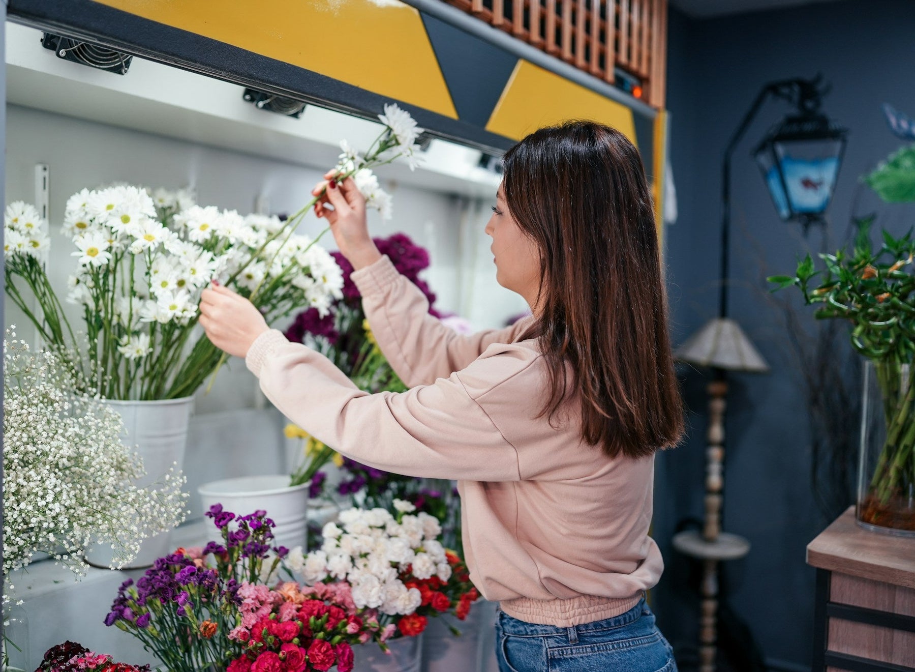 flower fridge