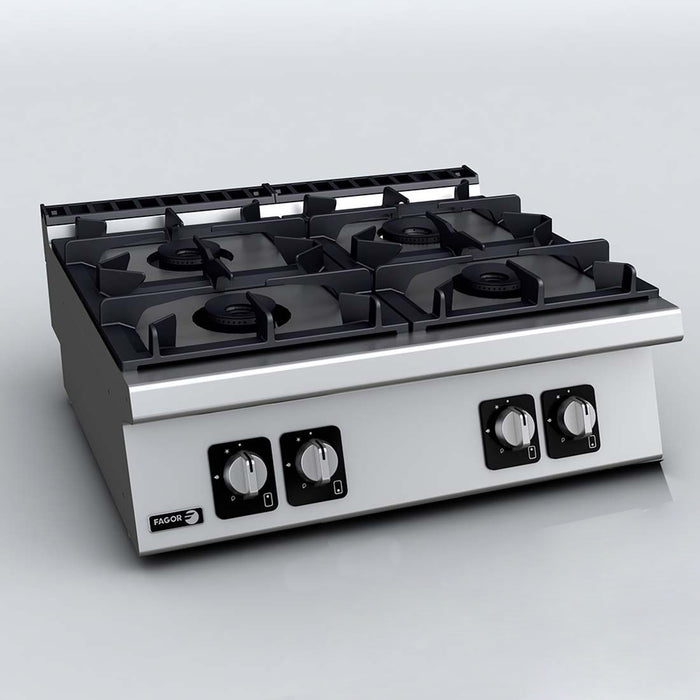 Fagor C-G740H - Kore 700 Series Bench Top 4 Gas Burners