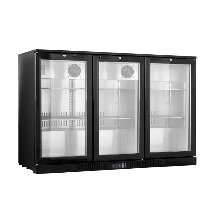 FED Thermaster LG-330HC - Under Bench Three Door Bar Cooler