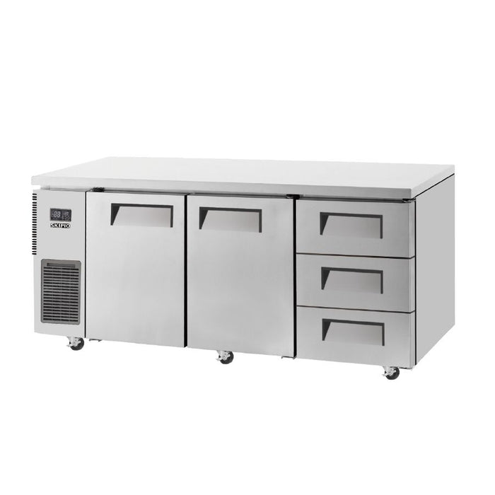 Skipio SUF18-3D-3 - Underbench Drawer Freezer - 1800mm