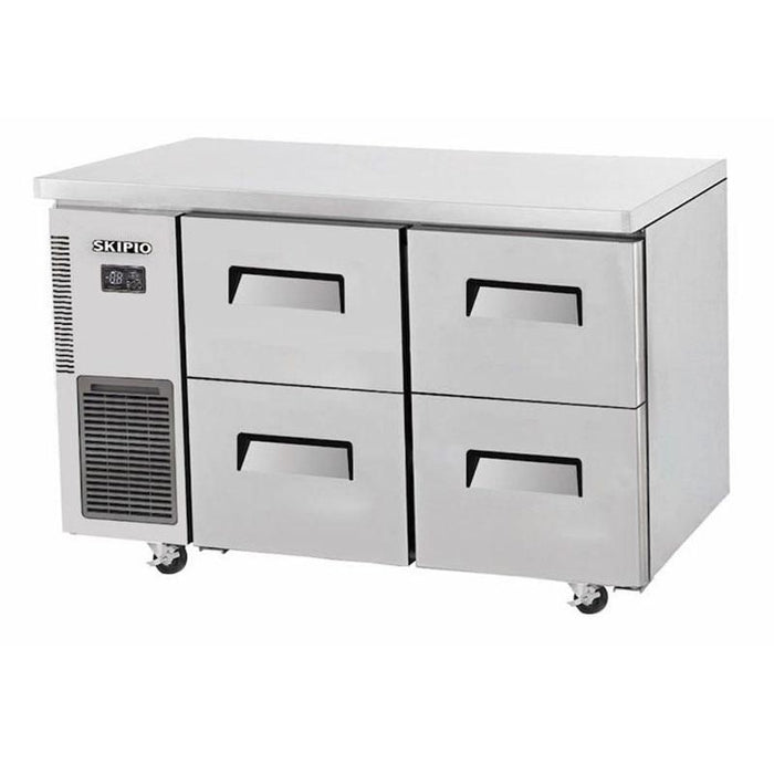 Skipio SUR12-2D-4 - 4 Drawer Undercounter Fridge - 1200mm