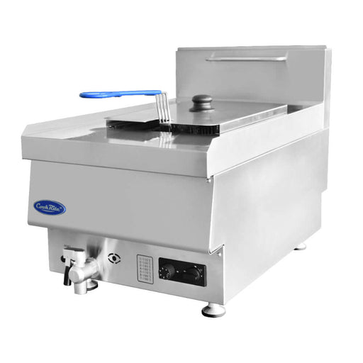 CookRite AT65G4F-C - 1 Tube Gas Countet Top Deep Fryer