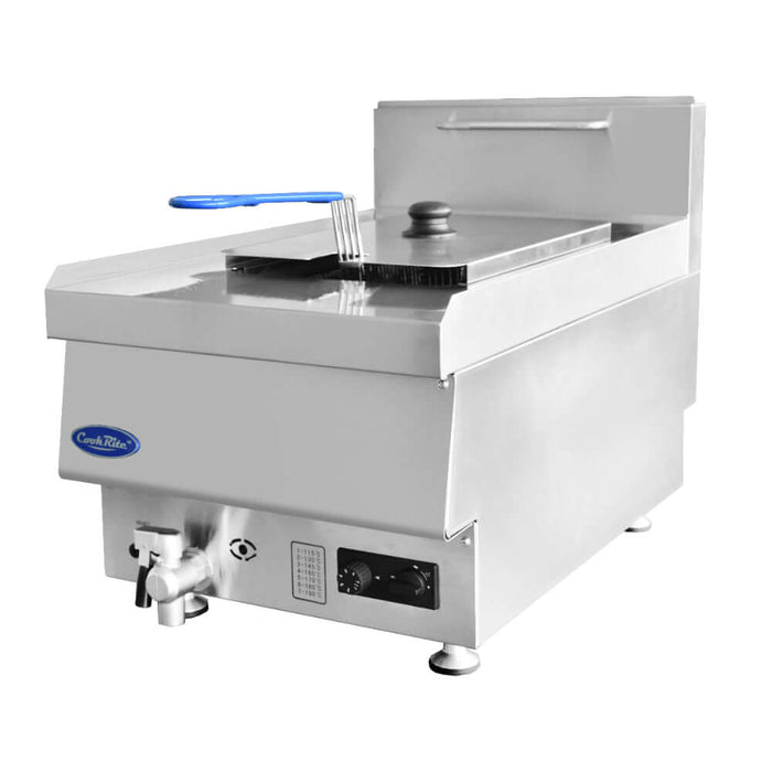 CookRite AT65G4F-C - 1 Tube Gas Countet Top Deep Fryer