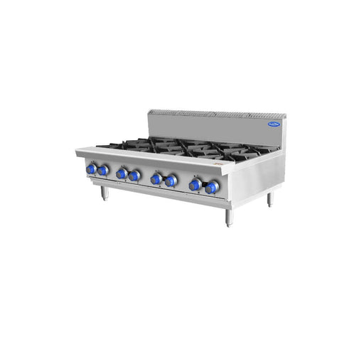 CookRite AT80G8B-C - 8 Burner Cook Counter Top