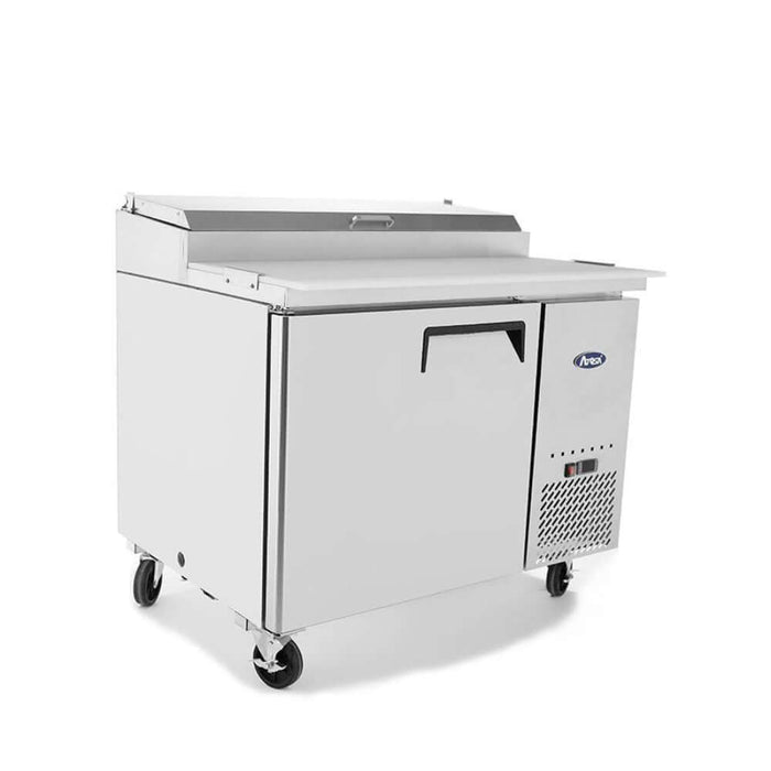 Atosa MPF8201 - Single Door Pizza Prep Table Refrigerator