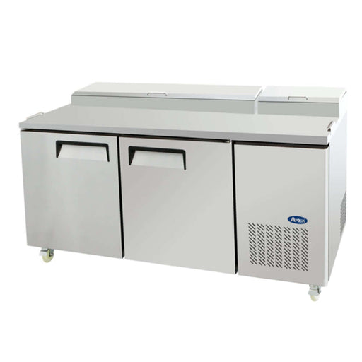Atosa MPF8202 - Double Door Pizza Prep Table Refrigerator