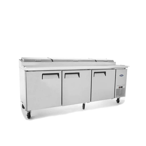 Atosa MPF8203 - Three Door Pizza Prep Table Refrigerator