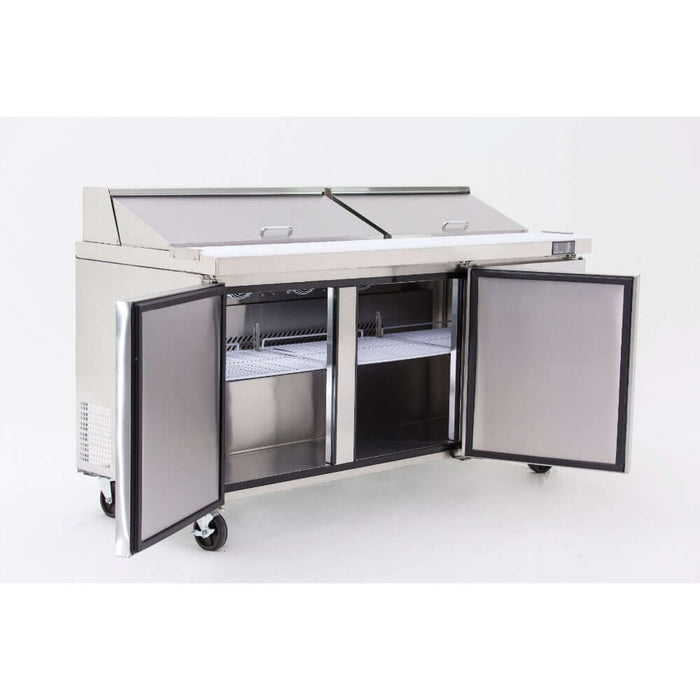 Atosa MSF8304 - Three Door Sandwich Prep Table Refrigerator