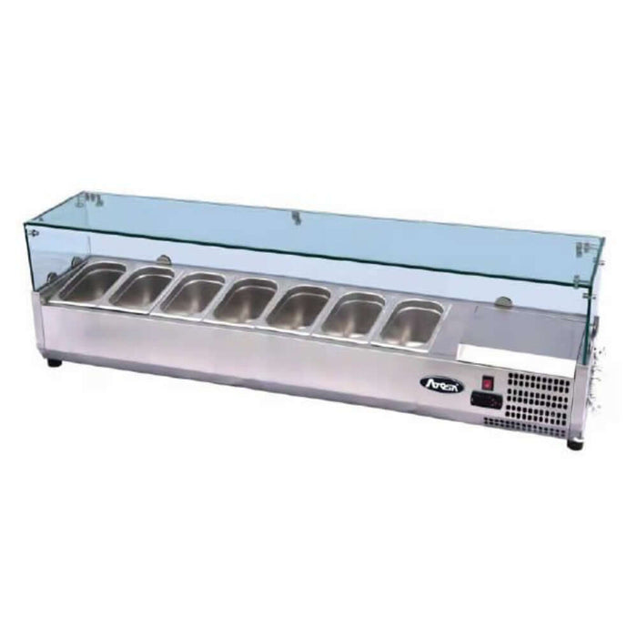 Atosa ESL3861 - Counter Top Salad Bar GN1/4 x 6