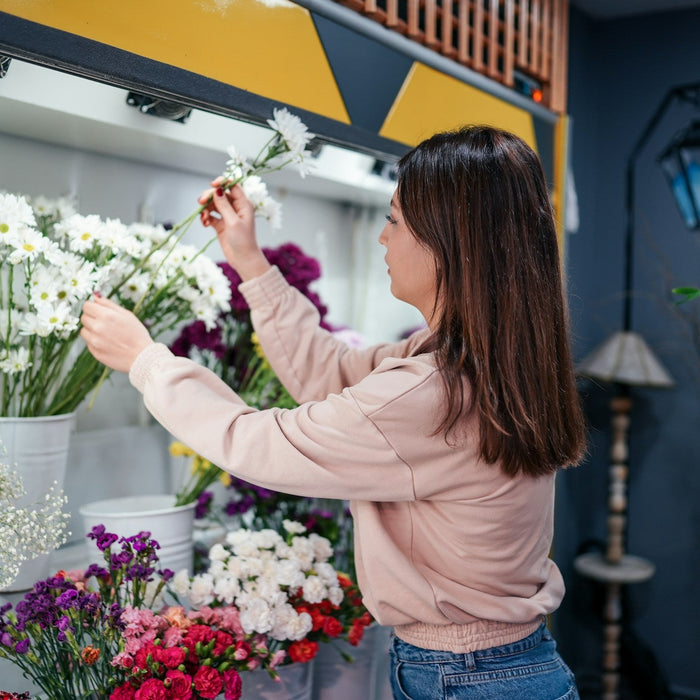 flower fridge