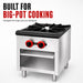 Gasmax RB-1E - Gas Dual Ring Single Burner Cooktop - image 4