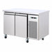 FED Thermaster GN2100DT - Double Door Dual Temp GN Counter Fridge Freezer 1360mm - image 8