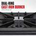 Gasmax RB-1E - Gas Dual Ring Single Burner Cooktop - image 5