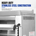 Gasmax REB-03E - Heavy Duty Gas Salamander with Tray Lifting System - image 7