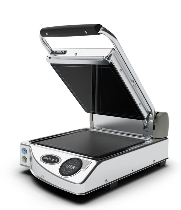 Spidocook SPE-SP010X - Spidoglass XPRO Digital Sandwich Press, Single, 250 x 250mm