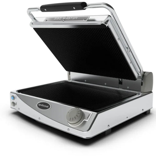Spidocook SPE-SP015PR-B - BBQ Master Electric Contact Grill, Ribbed Plates, 300 x 400mm