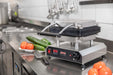 Neumärker NEE-12-40801DT - Waffle and Crepe Iron with 1 Interchangeable Plate, Digital Timer
