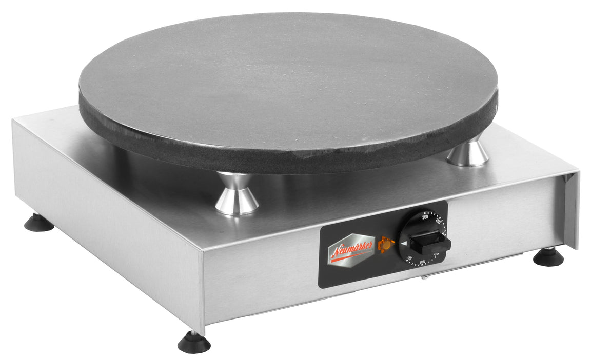 Neumärker NEE-12-40905 - Single Crepe Skillet, 400 x 400mm, 15A