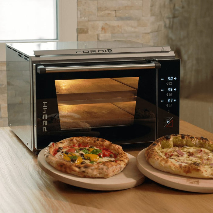 Effeuno EFE-P234H 509-PRO - Easy Pizza Pro Electric Pizza Oven, 2 Levels, Digital, 500°C, 15A