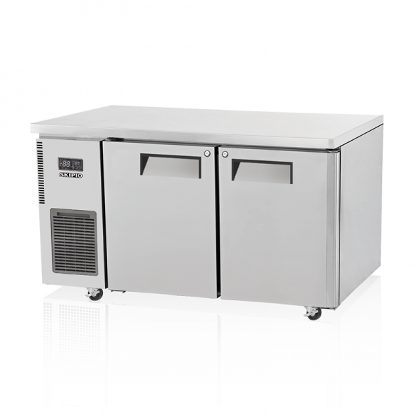 Skipio SUF15-2 - 2 Door Underbench Freezer - 395 Litres