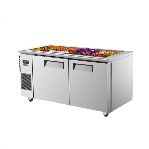 Skipio SSR15-2 - Salad Side Prep Table - 458 Litres