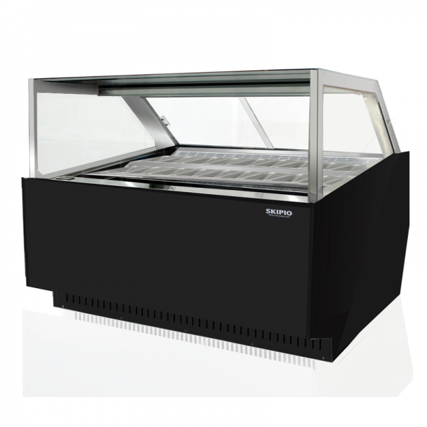 Skipio SGC-1500F - 16 Tub Gelato Ice Cream Display Freezer