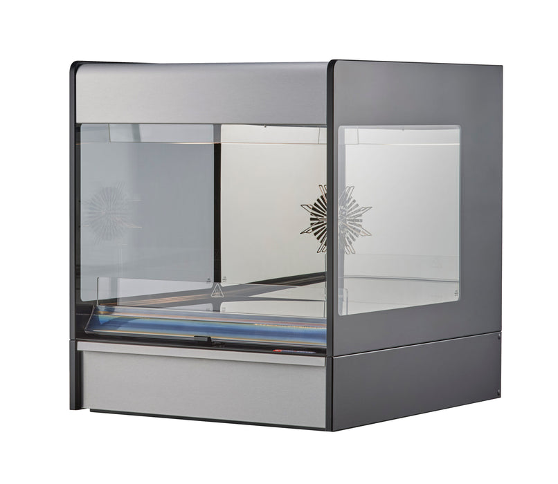 Flexeserve NUE-FXZNA10X1S - Zone Xtra Heated Display, 1 Tier Countertop, 1000mm, 15A
