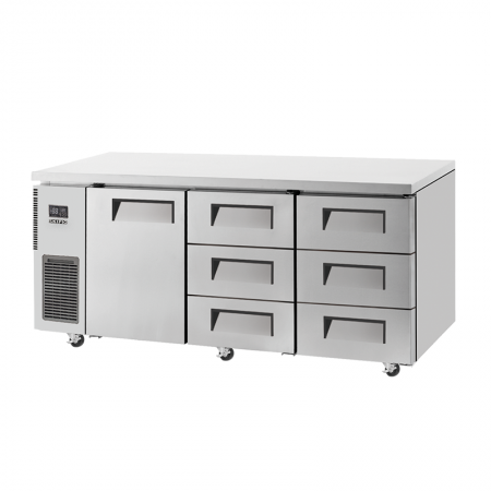 Skipio SUF18-3D-6 - Undercounter Drawer Freezer - 1800mm