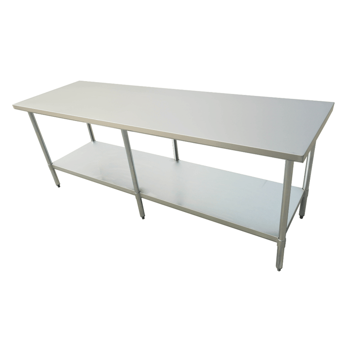 Modular Systems 2100-6-WB - Economic Stainless Steel Workbench with Undershelf 2100 x 600mm
