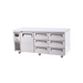 Turbo Air KUR18-3D-6-N - 1 Door 6 Drawer Underbench Fridge 1800mm 425L