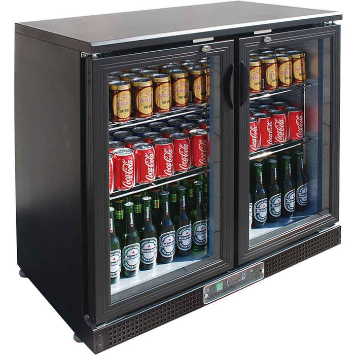 FED Thermaster SC248G - Two Door Drink Cooler