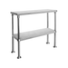 Modular Systems WBO2-1500-400 - Stainless Steel Double Tier Over-Shelf 1500 x 400mm