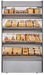 Flexeserve NUE-FXZNA60S3SQ - Zone Heated Display, 3 Tier Floor Standing, Square, 556mm
