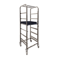 Modular Systems 404092 - Stainless Steel Dishwasher Basket Trolley, 6 Baskets