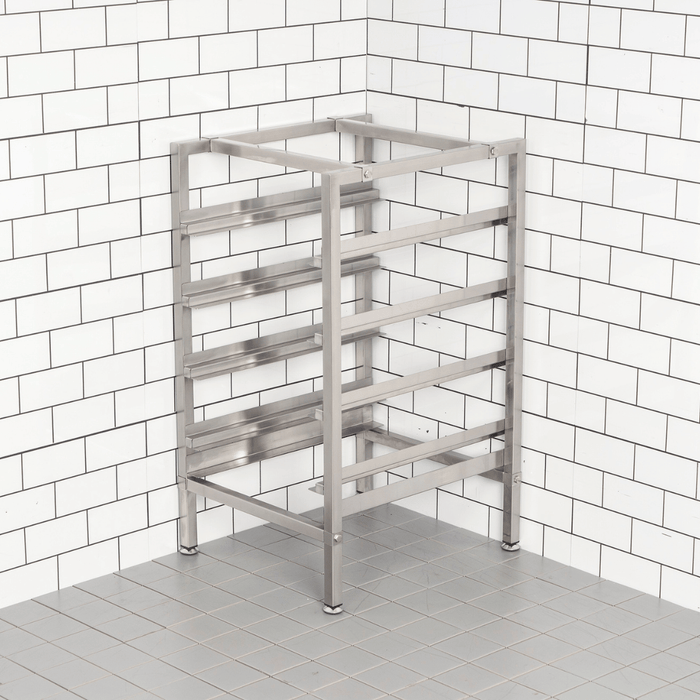 Modular Systems 415770 - Stainless Steel Underbench Glasswasher Basket Stand, 4 Baskets