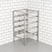 Modular Systems 415770 - Stainless Steel Underbench Glasswasher Basket Stand, 4 Baskets