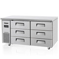 Skipio SUR15-3D-6 - Undercounter Drawer Fridge - 1500mm
