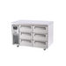 Turbo Air KUF12-3D-6-N - 6 Drawer Underbench Freezer 1200mm 311L