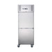FED-X XURF650S1V - Split Two Door Stainless Steel Upright Freezer 740mm 650L