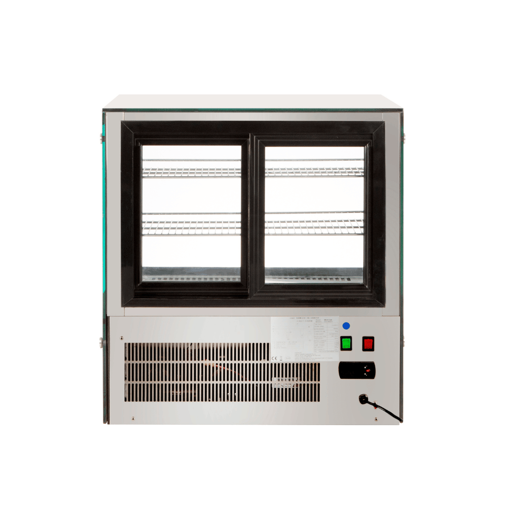 Bonvue FED GN-660RT - 660mm Countertop Square Glass Cold Food Display - image 4