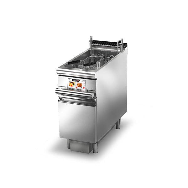 Baron Q90FREV/E422FA - Queen 9 EVO Electric Deep Fryer 22L with Filtration and Basket Lift