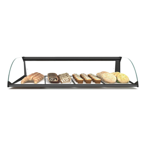Sayl ADSC0840 - Curved Glass Ambient Display Case, 840 or 1190mm