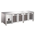 Glacian BCG62350 - Slimline Underbench Fridge, 4 Glass Doors, 660mm Deep, 2350mm