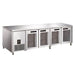 Glacian BCG62350 - Slimline Underbench Fridge, 4 Glass Doors, 660mm Deep, 2350mm