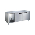 Glacian BCS71815 - Underbench Fridge, 2 Stainless Steel Doors, 760mm Deep, 1815mm