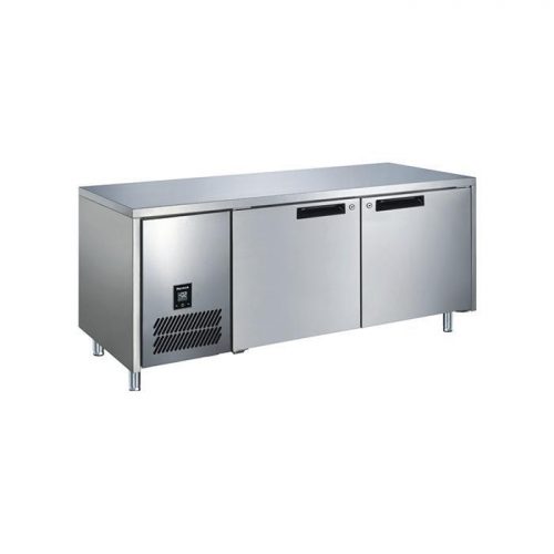 Glacian BCS71815 - Underbench Fridge, 2 Stainless Steel Doors, 760mm Deep, 1815mm