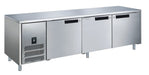 Glacian BCS72476 - Underbench Fridge, 3 Stainless Steel Doors, 760mm Deep, 2476mm