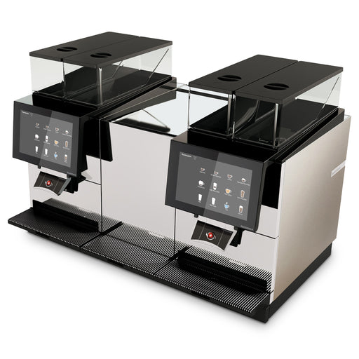 Thermoplan Black&White4 TwinTower CTM & CTMRL - 4 Grinder Automatic Coffee Machine with 9L Milk Fridge